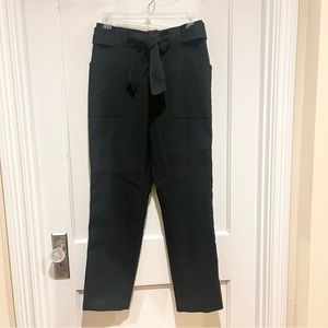 Club Monaco Black Tie Waist Trousers 2